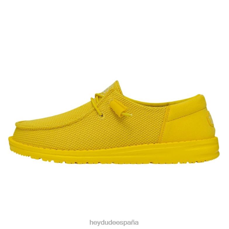 wendy funk mono imperio amarillo hombres Hey Dude zapatos V2RZ117